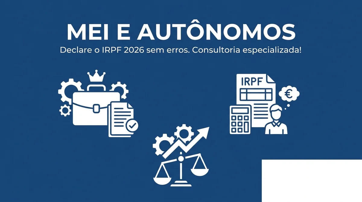 MEI e autônomos: declare o IRPF 2026 sem erros — Videira Contabilidade